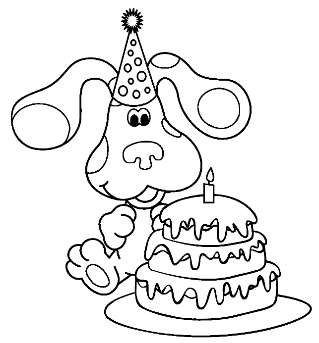 Blue s Clues Coloring Pages