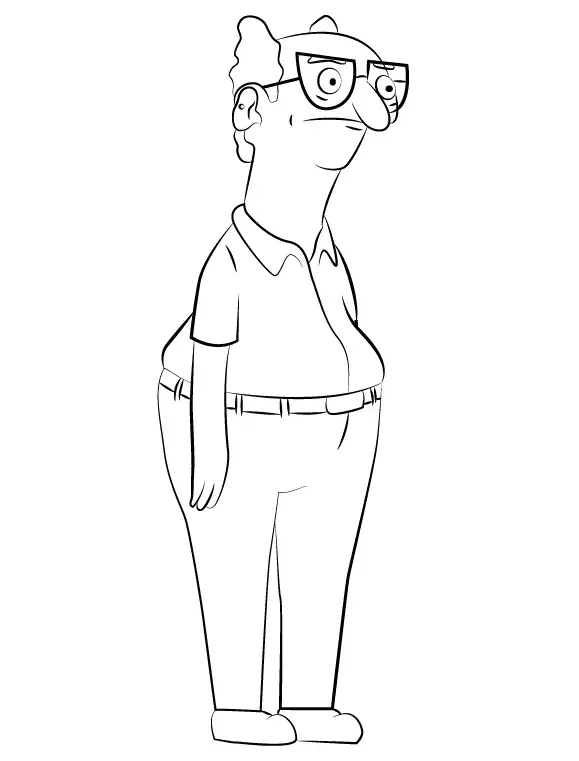 Bob s Burgers Coloring Pages