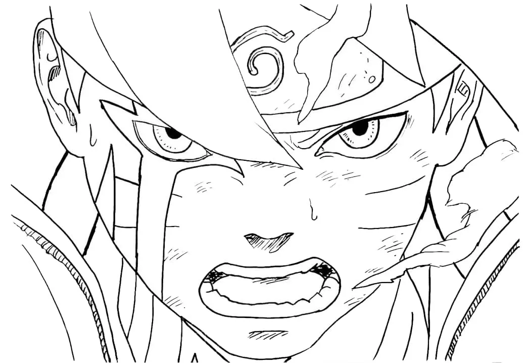 Boruto Coloring Pages