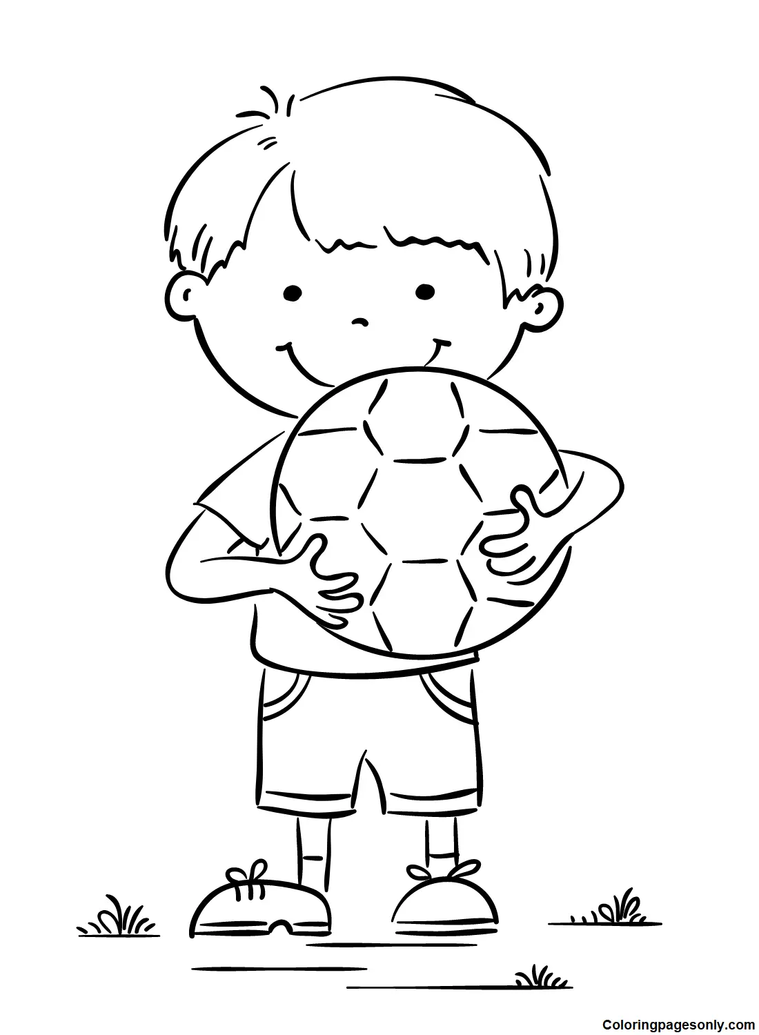 Boyish Coloring Pages
