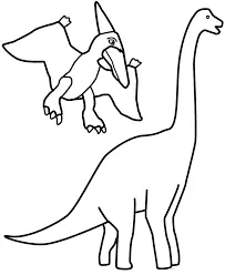 Brachiosaurus Coloring Pages