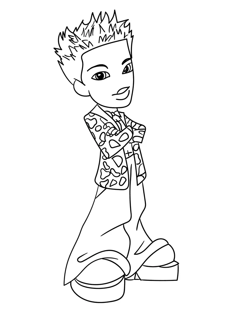 Bratz Coloring Pages