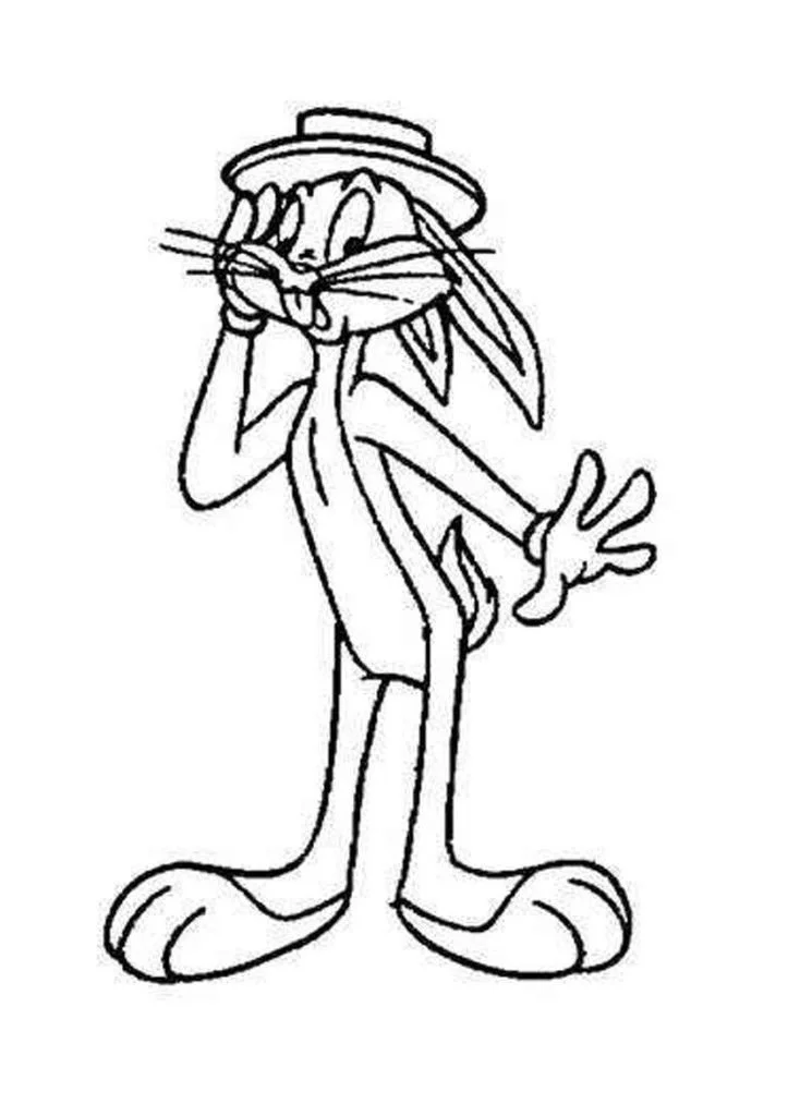 Bugs Bunny Coloring Pages to Print - Free Printable Coloring Pages