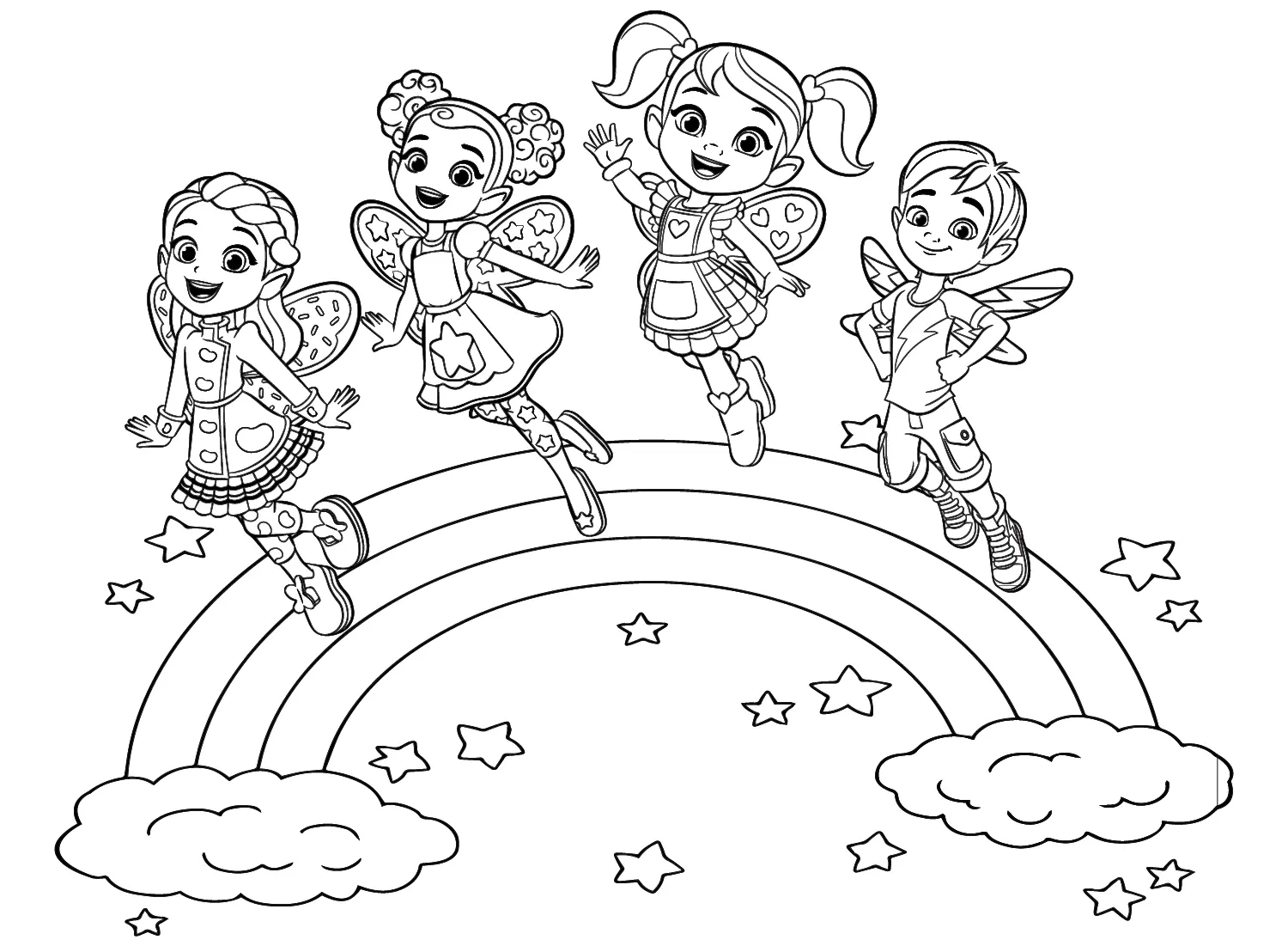 Butterbean s Cafe Coloring Pages