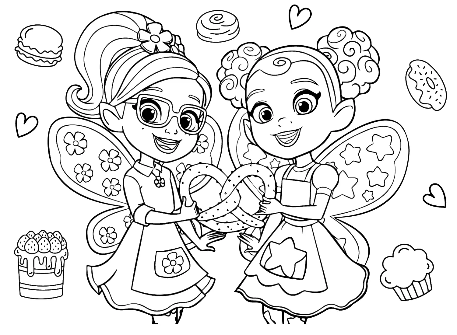 Butterbean s Cafe Coloring Pages