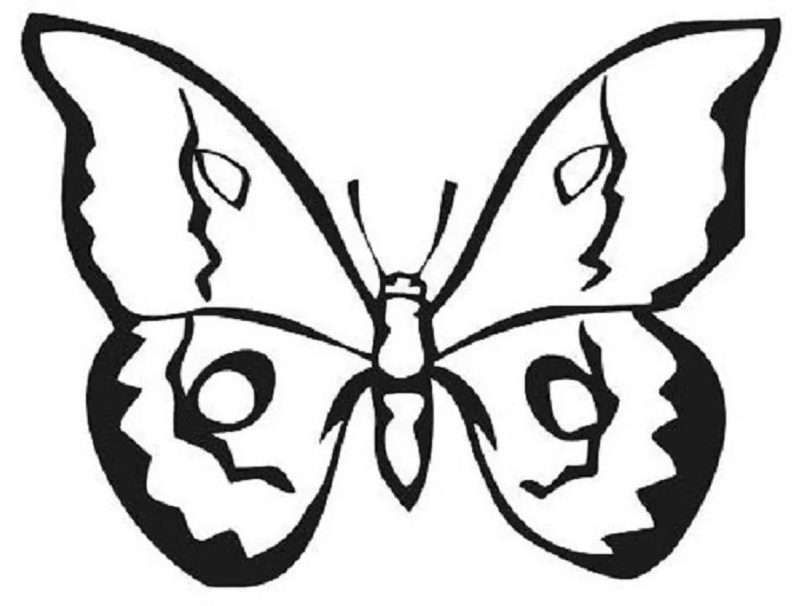 Butterfly Coloring Pages