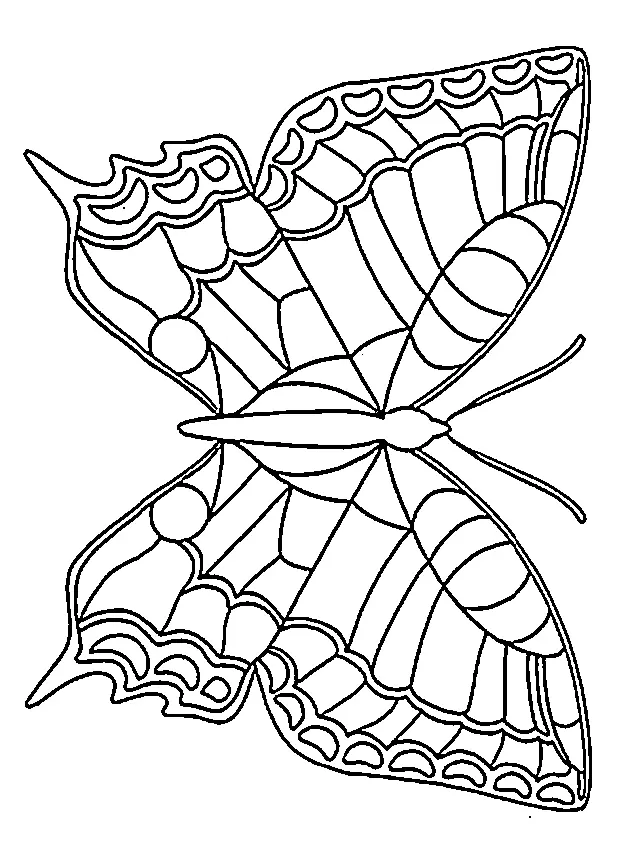 Butterfly Coloring Pages