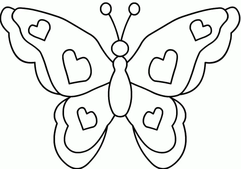 Butterfly Coloring Pages