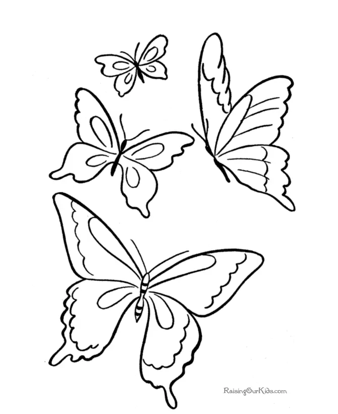 Butterfly Coloring Pages