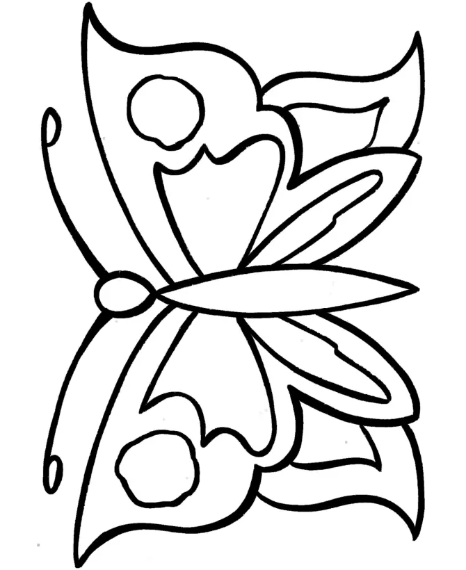 Butterfly Coloring Pages