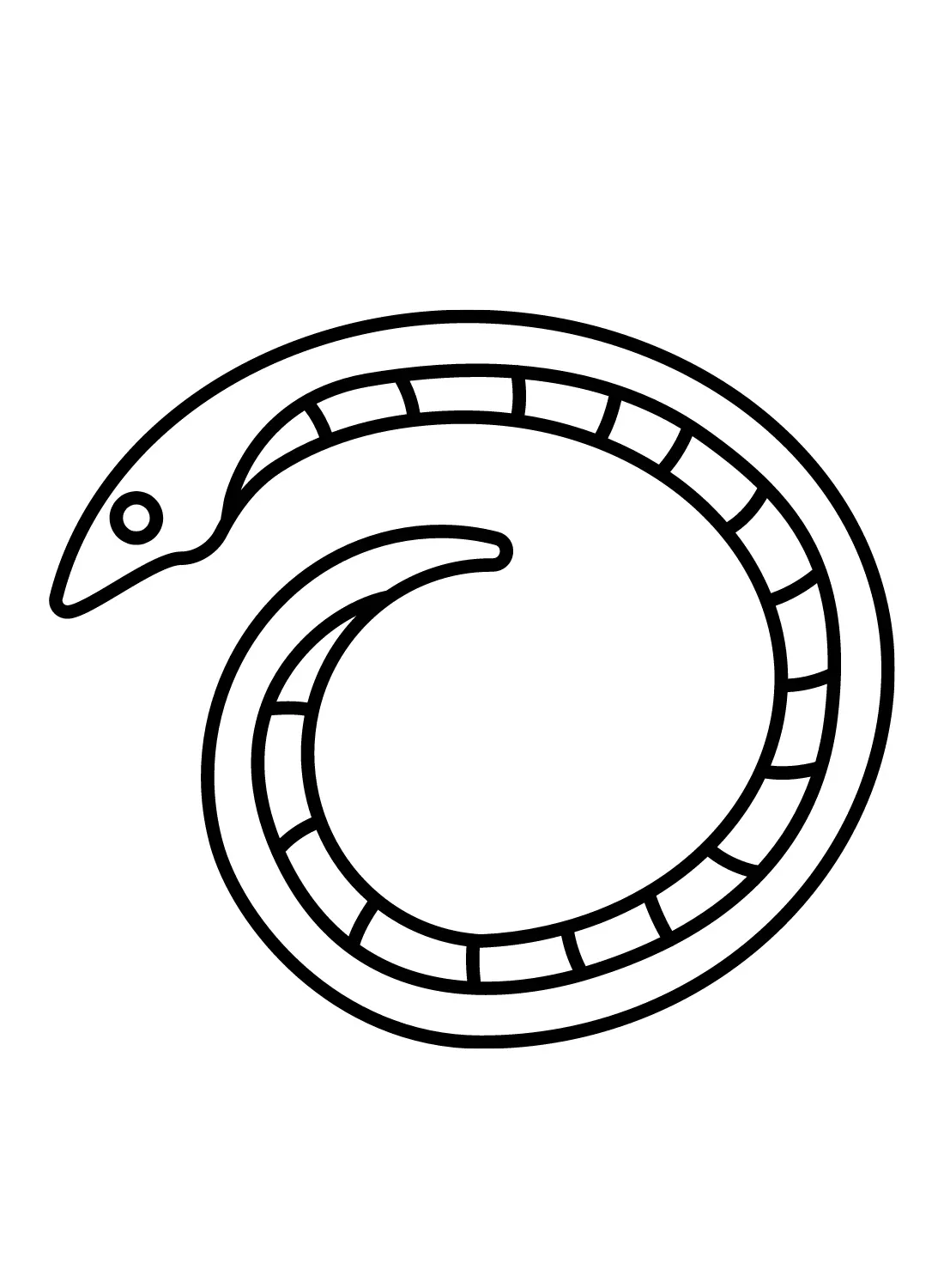 Caecilian Coloring Pages