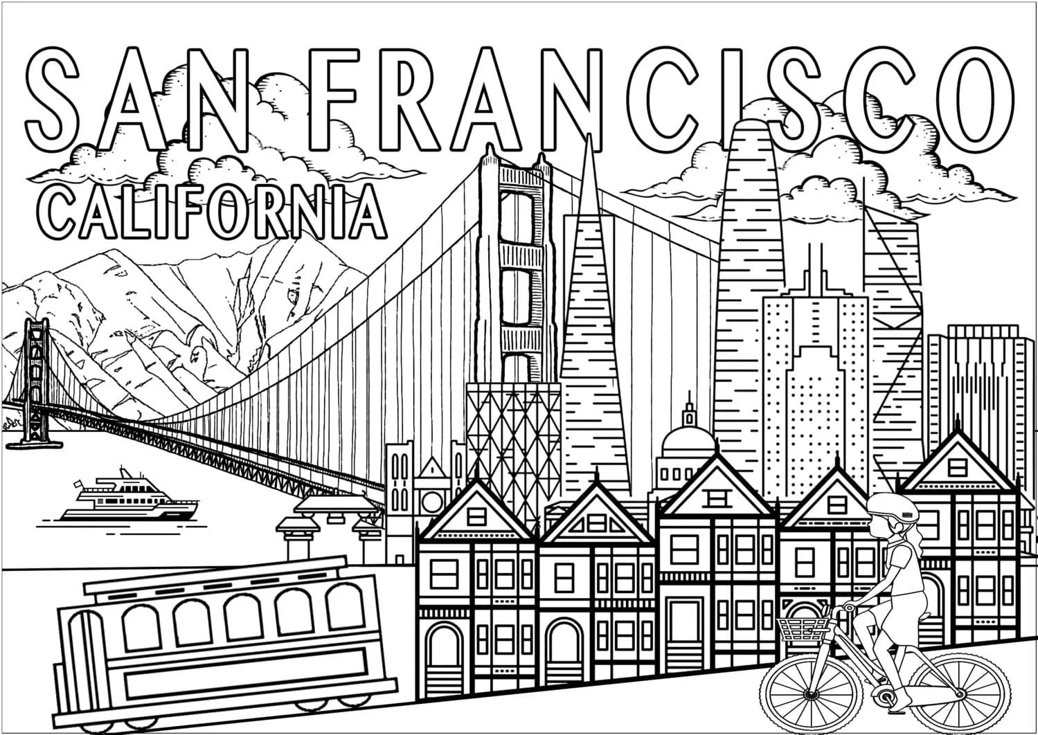 California Coloring Pages