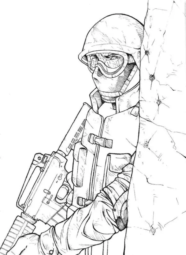 Call of Duty Coloring Pages