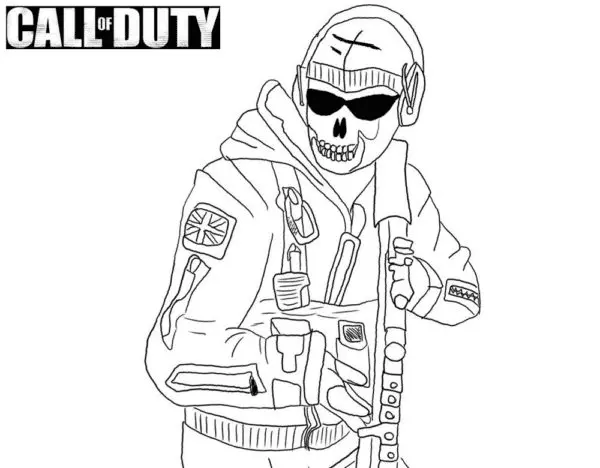 Call of Duty Coloring Pages