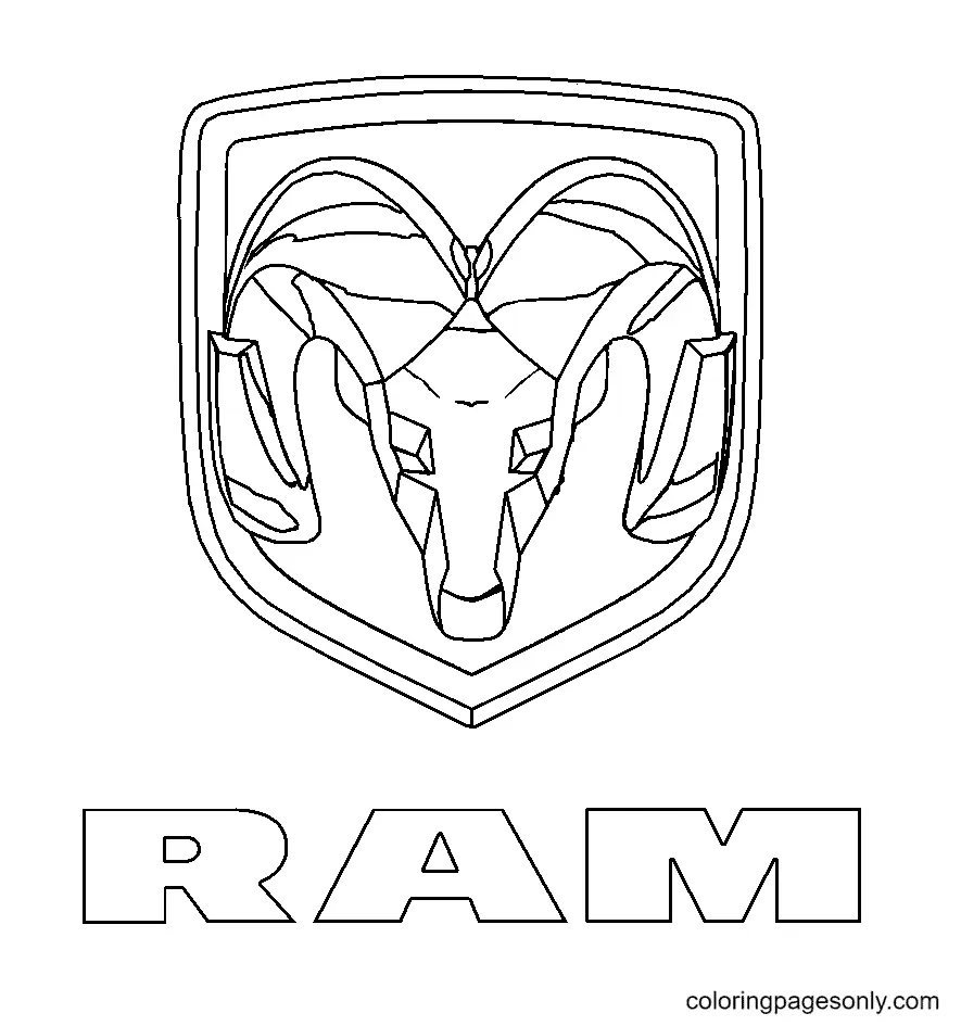 Car Logo Coloring Pages