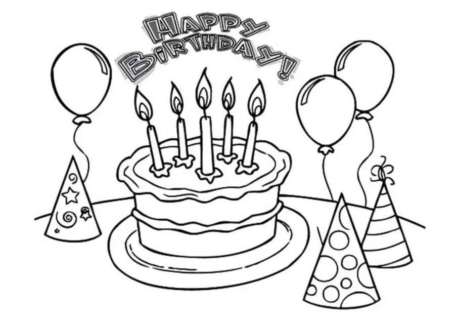 Celebration Coloring Pages