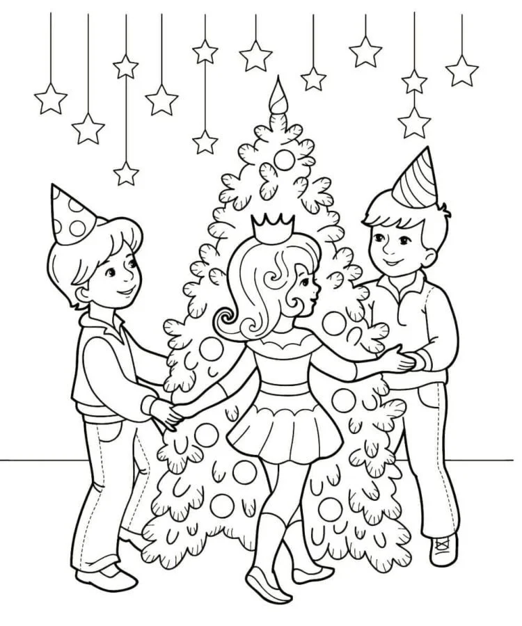 Celebration Coloring Pages