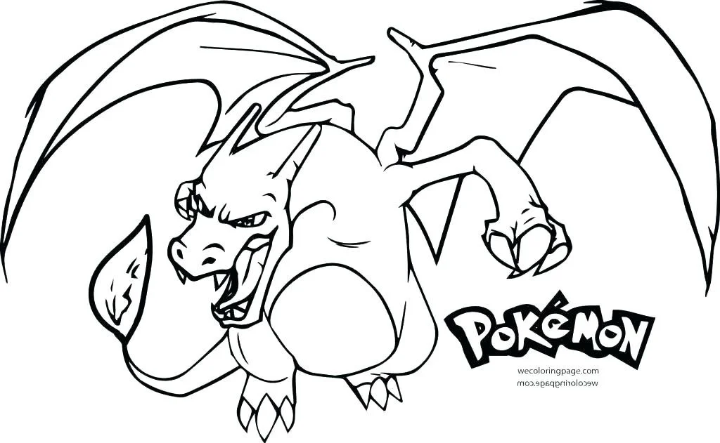 Charizard Coloring Pages