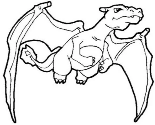 Charizard Coloring Pages