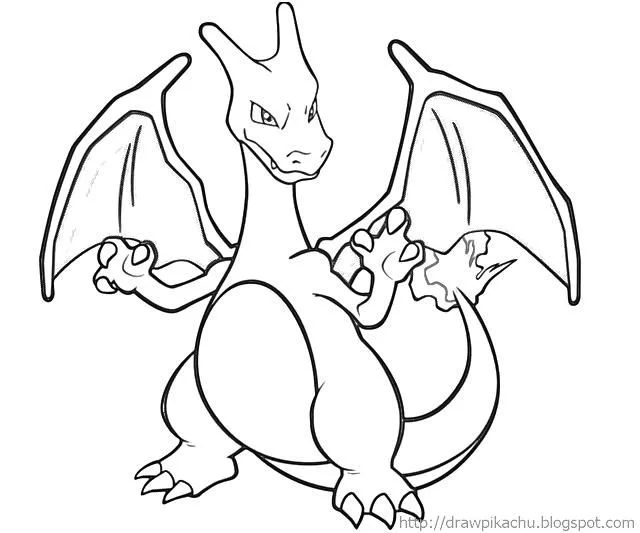 Charizard Coloring Pages