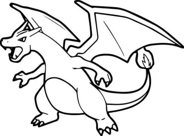 Charizard Coloring Pages