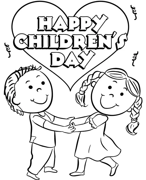 Children s Day Coloring Pages