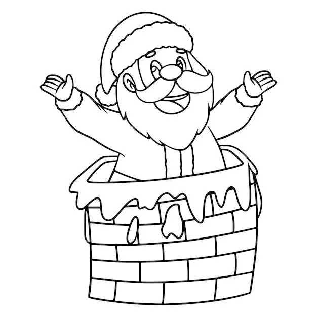 Chimney Coloring Pages