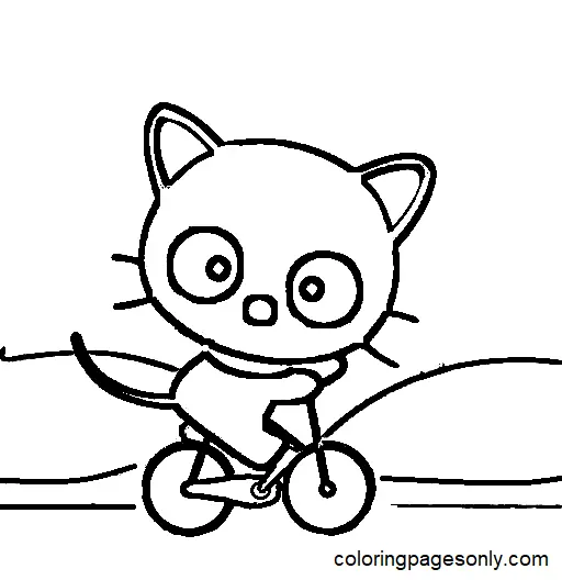 Chococat Coloring Pages