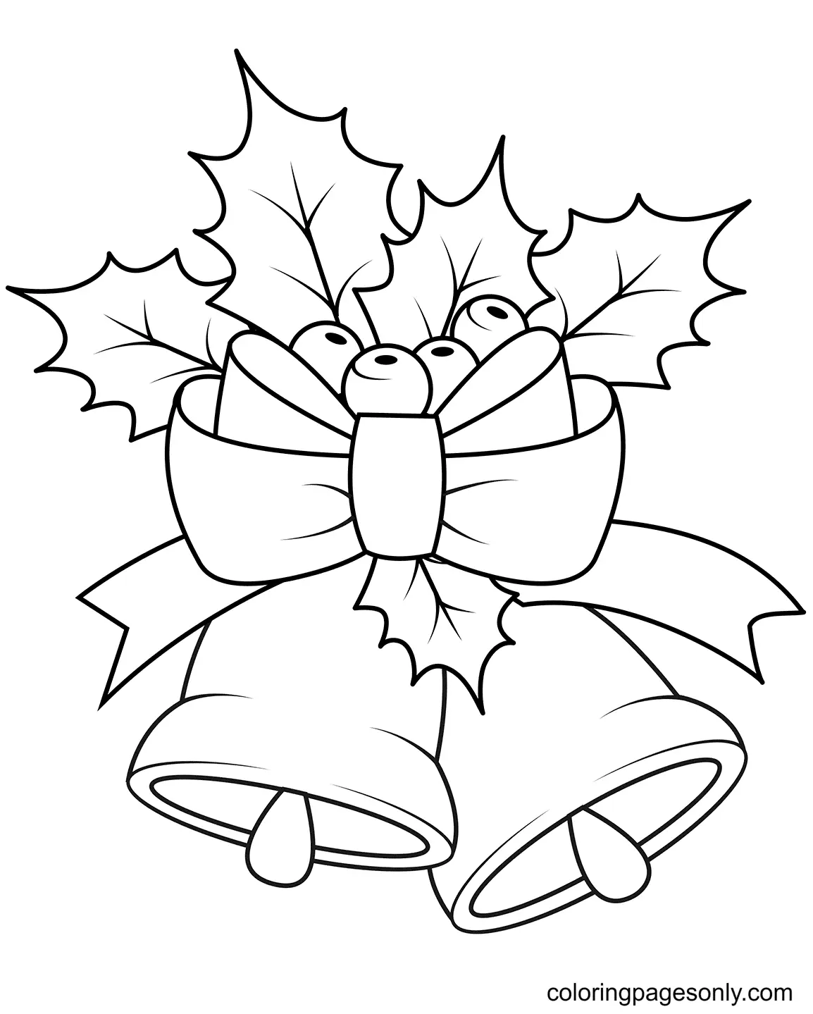 Christmas Bells Coloring Pages