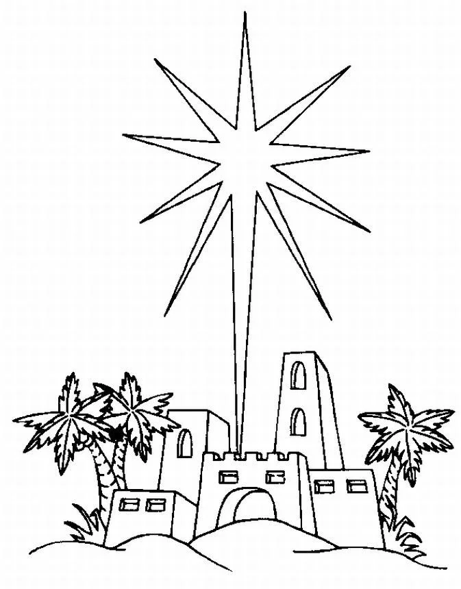 Christmas Star Coloring Pages