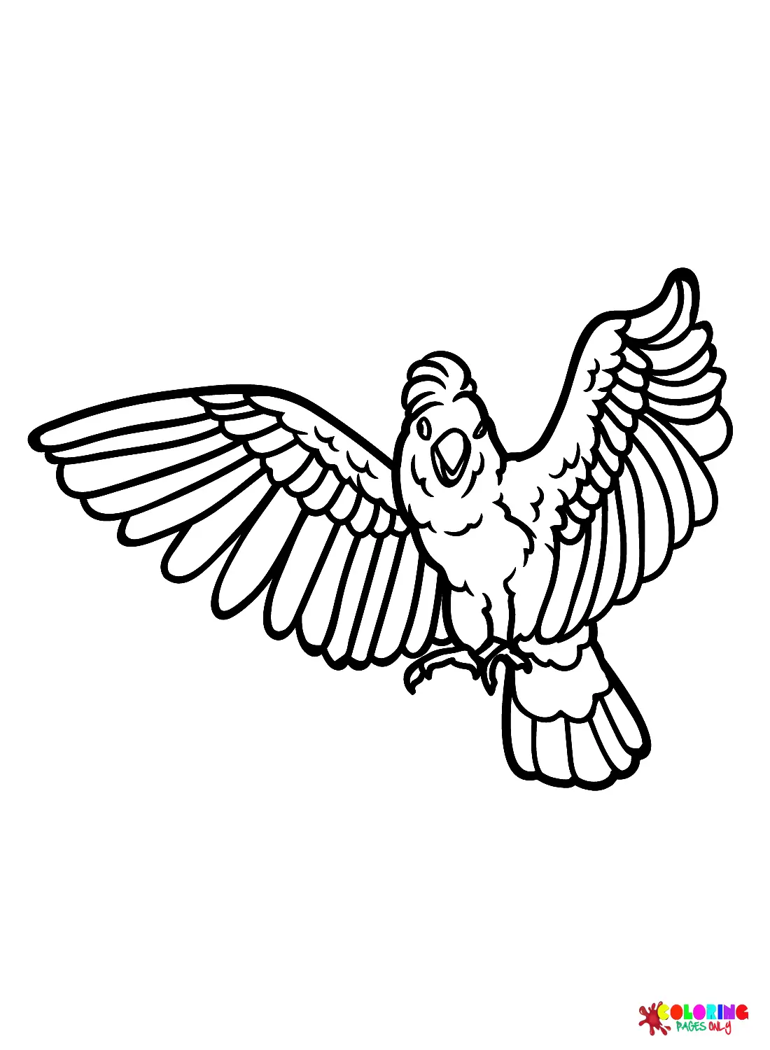 Cockatoo Coloring Pages