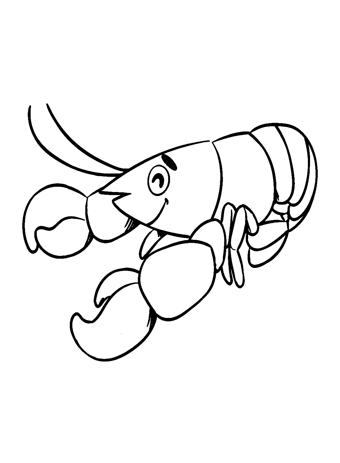 Crawfish Coloring Pages