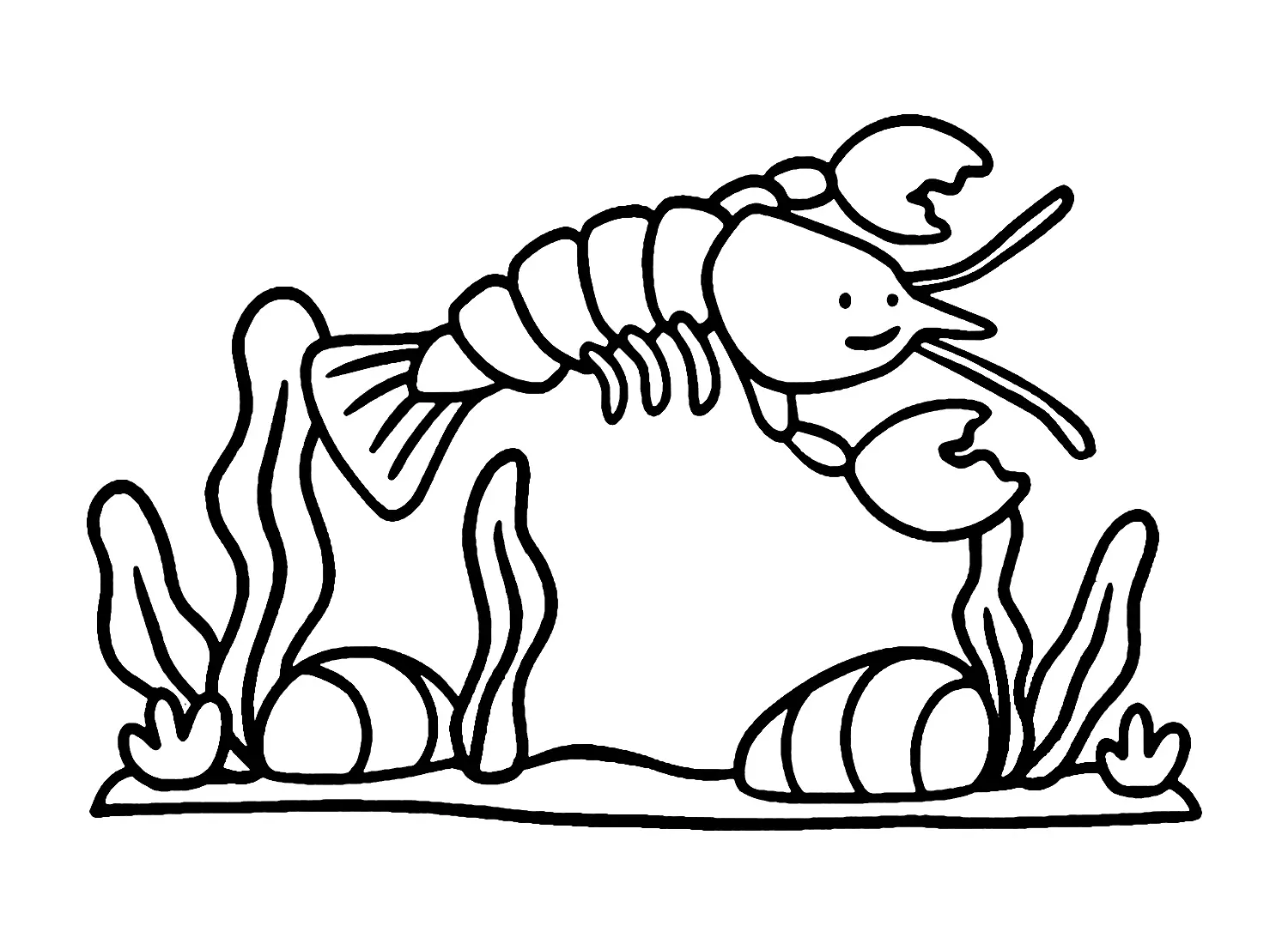 Crawfish Coloring Pages