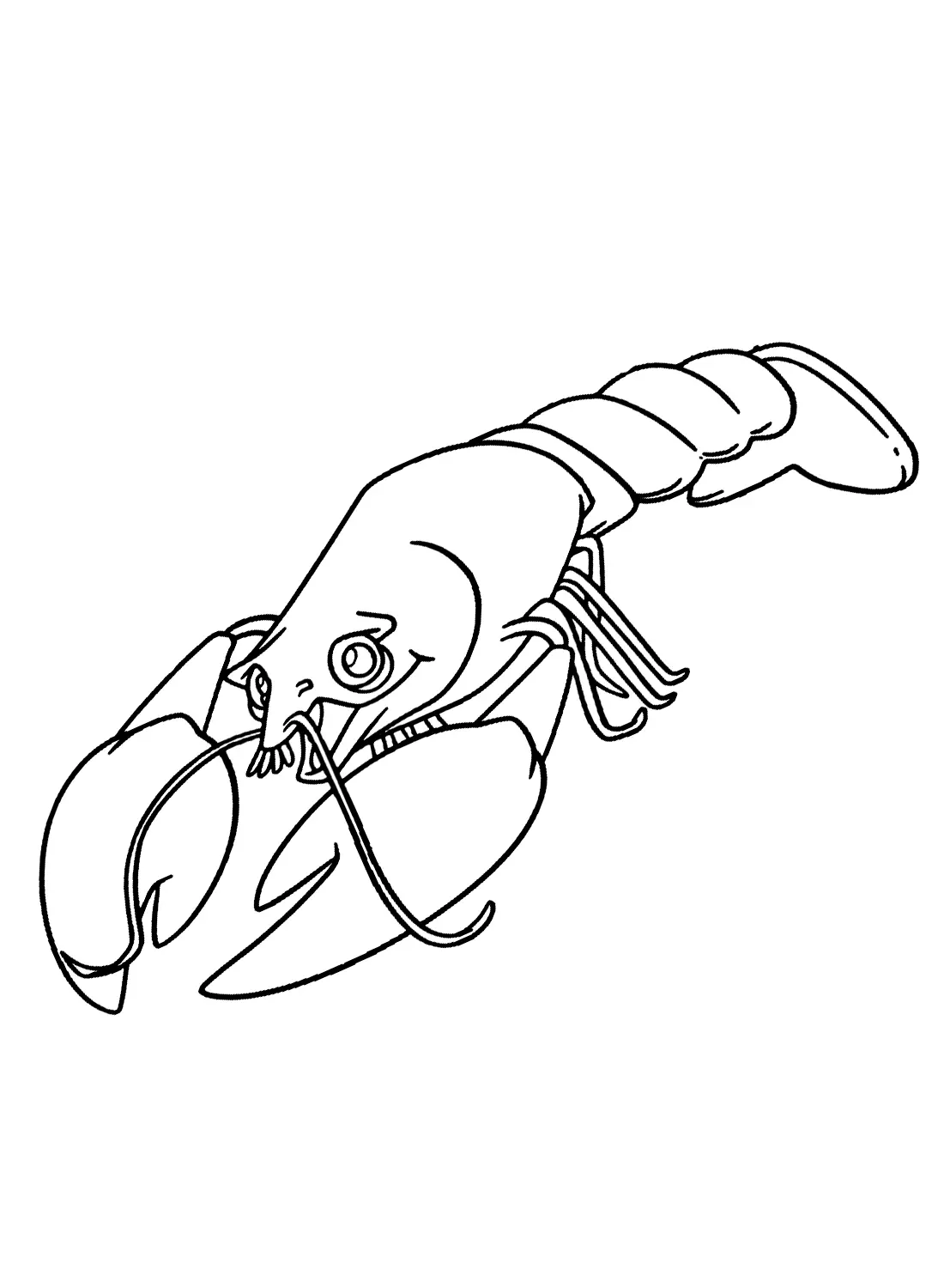 Crawfish Coloring Pages