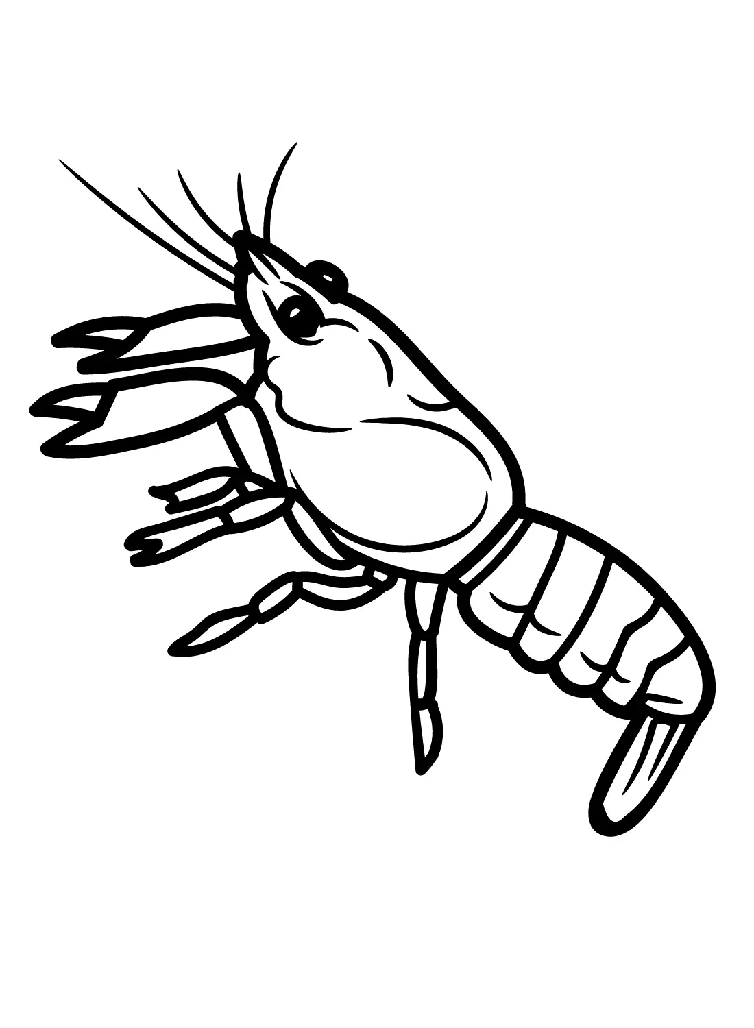 Crawfish Coloring Pages