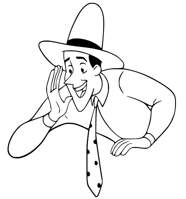 Curious George Coloring Pages