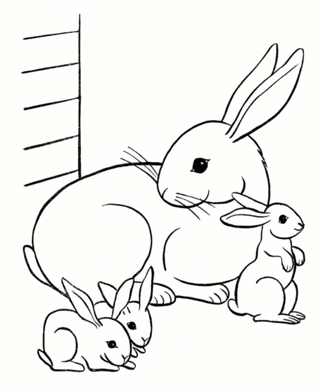 Cute Animal Coloring Pages to Print - Free Printable Coloring Pages