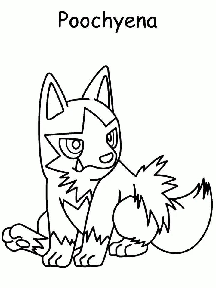 Cute Pokemon Coloring Pages