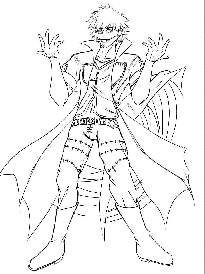 Dabi Coloring Pages
