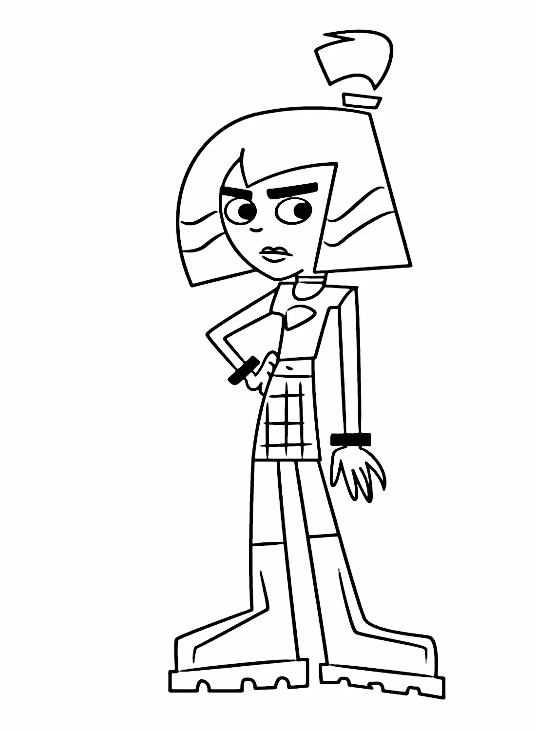 Danny Phantom Coloring Pages