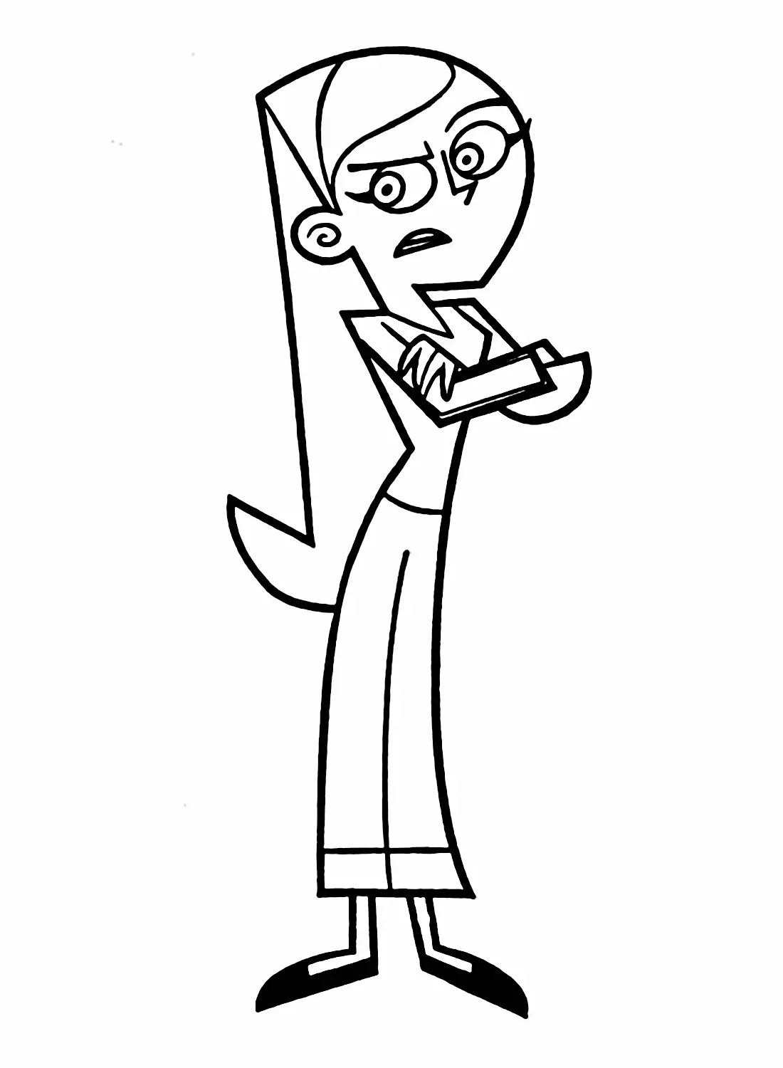 Danny Phantom Coloring Pages