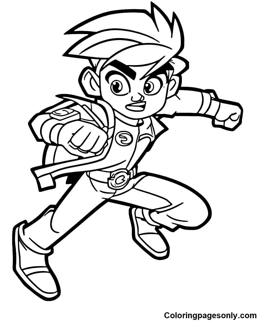 Danny Phantom Coloring Pages