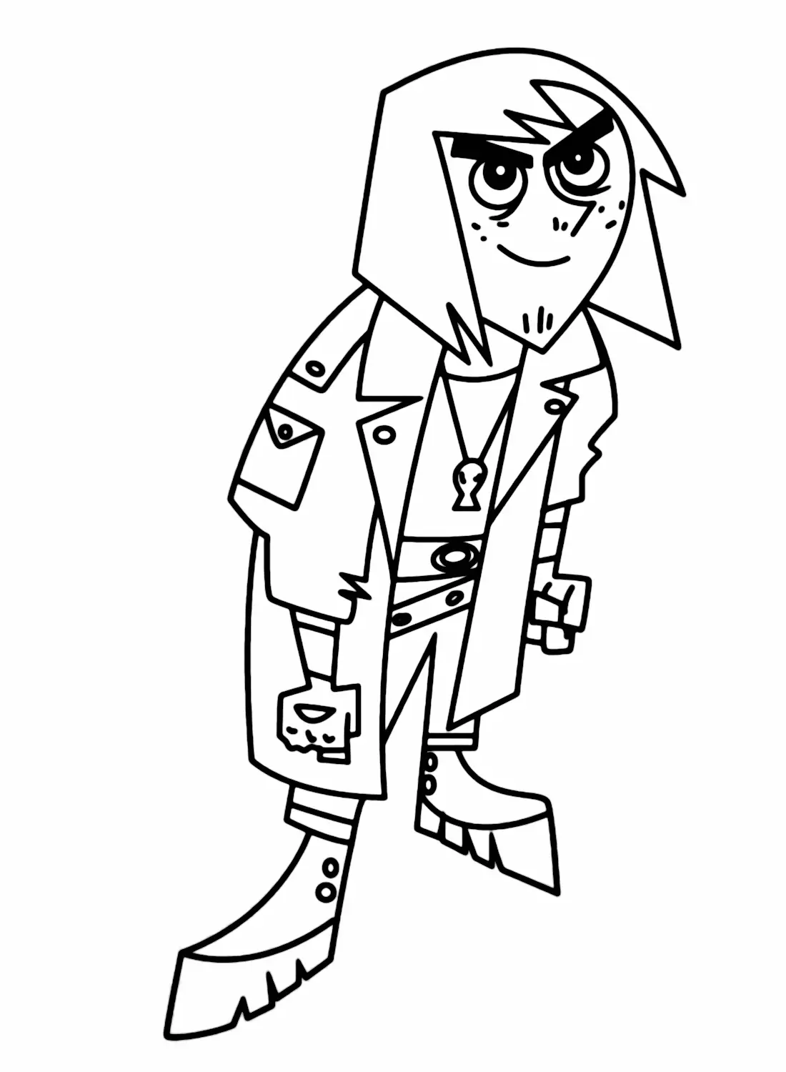 Danny Phantom Coloring Pages