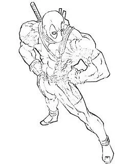 Deadpool Coloring Pages — Coloring Pages to Print