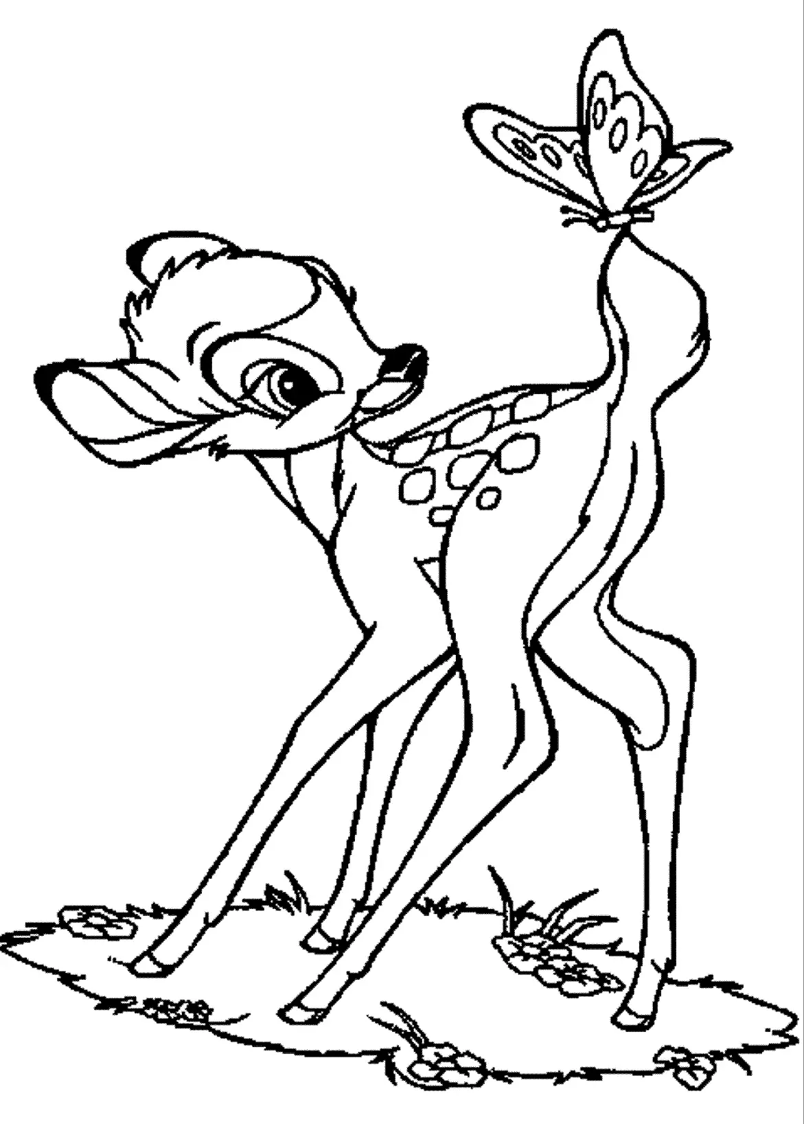 Deer Coloring Pages