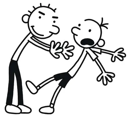 Diary Of A Wimpy Kid Coloring Pages