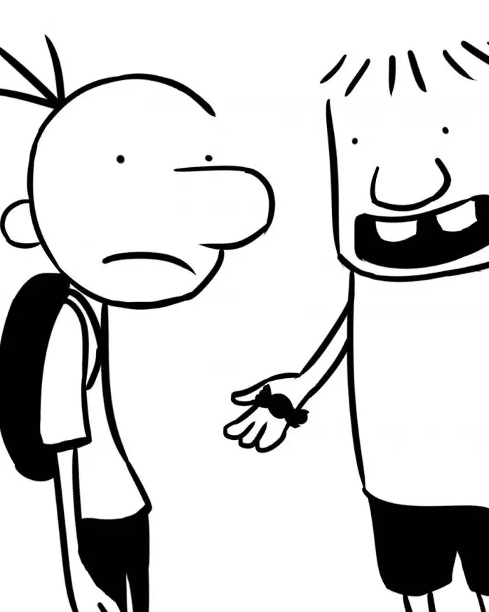 Diary Of A Wimpy Kid Coloring Pages