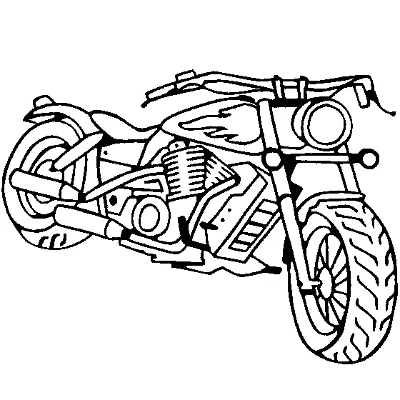 Dirt Bike Coloring Pages
