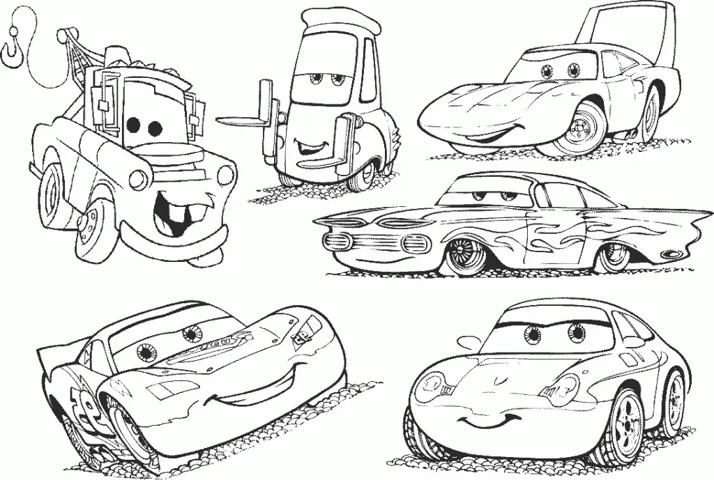 Disney Cars Coloring Pages