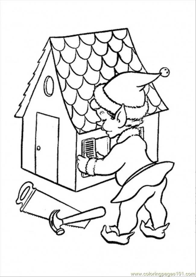 Dollhouse Coloring Pages